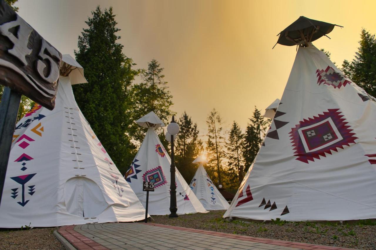 Wioska Indianska River Park Zator Exterior photo